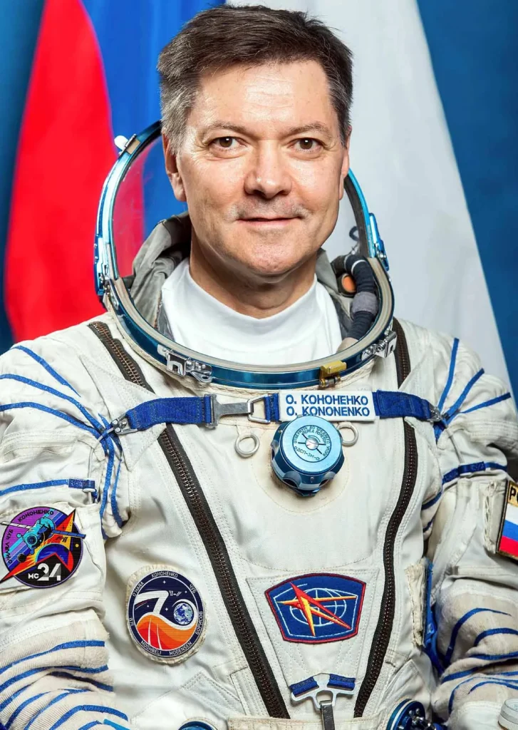 Oleg Kononenko in space