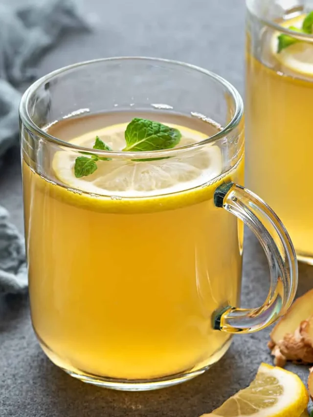 ginger lemon tea
