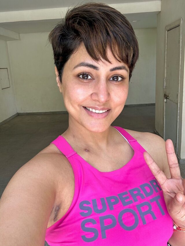 hina khan workout in cancer